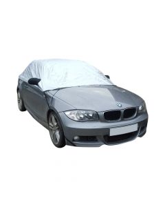 BMW 1 Series E88 (2008-2013) half size car cover with mirror pockets