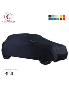 Custom tailored indoor car cover Mini Countryman Woody (Giardinetta Legno) with mirror pockets