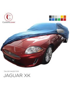 Funda para coche interior hecho a medida Jaguar XK X-150 con mangas espejos