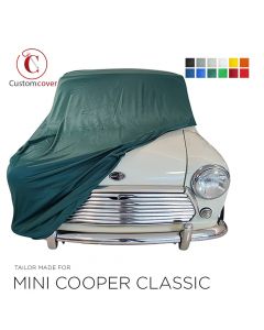 Custom tailored indoor car cover Mini Cooper Classic