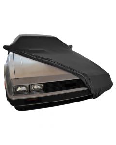 Indoor Autoabdeckung DeLorean DMC-12 Mit Spiegeltaschen