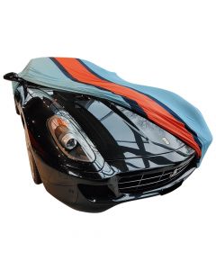 Indoor car cover Ferrari 599 GTB Fiorano Gulf design