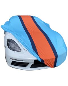 Indoor car cover Porsche Cayman (718) Gulf Design
