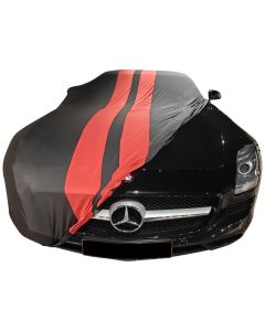 Indoor car cover Mercedes-Benz SLS AMG Roadster Viper Stripe Design