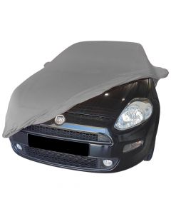 Indoor car cover Fiat Grande Punto with mirror pockets