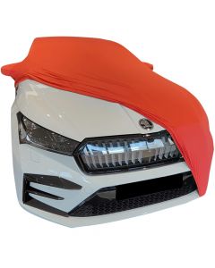 Indoor Autoabdeckung Skoda Enyaq iV Coupe Mit Spiegeltaschen