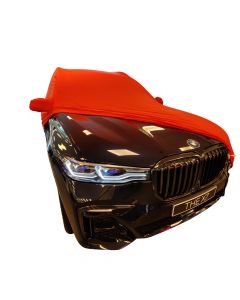 Indoor car cover BMW X7 with mirror pockets
