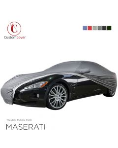 Custom tailored outdoor car cover Maserati 3200 GT with mirror pockets