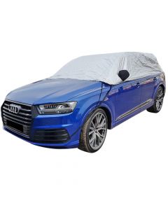 Audi Q7 (2015-current) half size car cover with mirror pockets