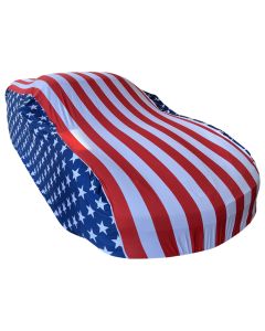 Indoor car cover Ferrari 296 GTS Stars & Stripes design