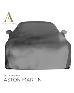 Indoor autohoes Aston Martin DBS met spiegelzakken