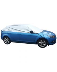 Ford Focus Hatchback (2nd gen) (2004-2010) half size car cover with mirror pockets