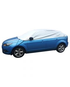 Ford Focus Hatchback (3rd gen) (2010-2018) half size car cover with mirror pockets