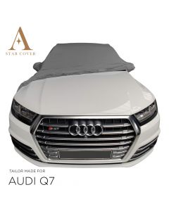 Indoor car cover Audi Q7 with mirror pockets