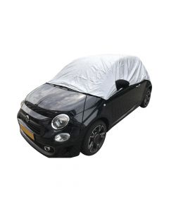 Abarth 500 (2010-current) half size car cover with mirror pockets