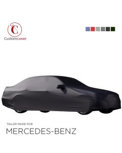 Custom tailored outdoor car cover Mercedes-Benz CLS-Class with mirror pockets