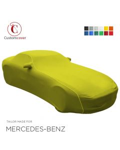 Custom tailored indoor car cover Mercedes-Benz SLK-Class with mirror pockets