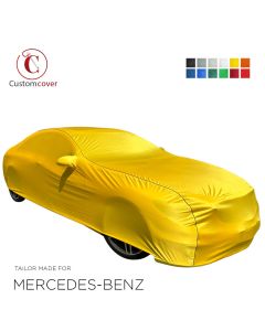 Custom tailored indoor car cover Mercedes-Benz CLS-Class with mirror pockets