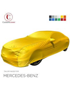 Custom tailored indoor car cover Mercedes-Benz E-class with mirror pockets