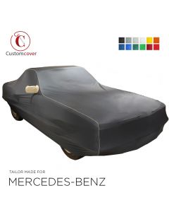 Custom tailored indoor car cover Mercedes-Benz W188 with mirror pockets
