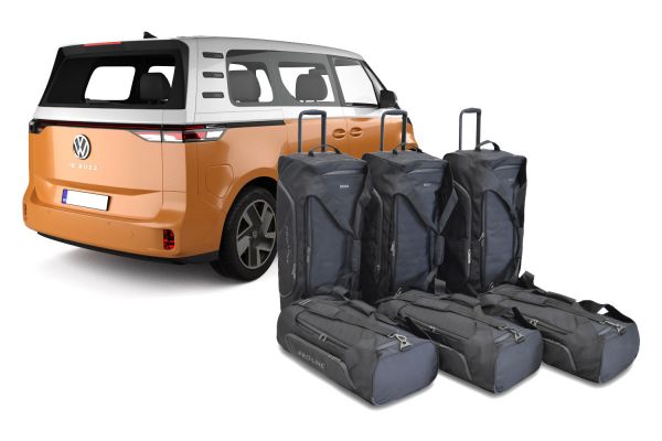 Pro.Line extra luxury travel bags for Volkswagen ID.Buzz tailor made (6  bags pcs) | Time and space saving for $ 549 | Perfect fit Car Bags