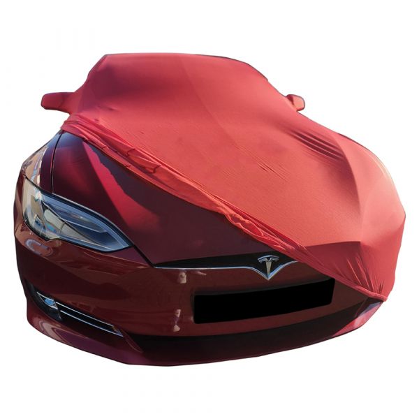 Indoor Autoabdeckung passend für Tesla Model S 2012-present mit  Spiegeltaschen € 175