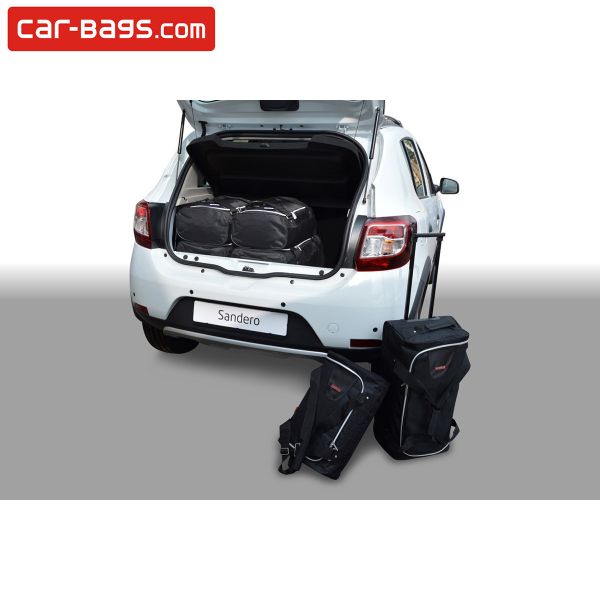 Travel bags fits Dacia Sandero tailor made (6 pcs) | Time and space saving  for $ 379 | Perfect fit Car Bags