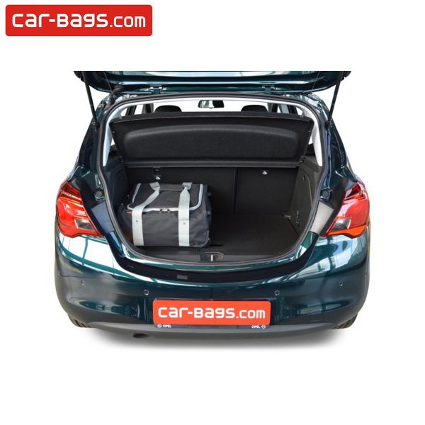 Travel bags fits Opel Corsa E tailor made (4 bags)