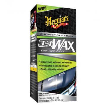 3-in-1 Wax - 473 ml - Meguiar's car care product