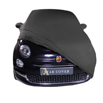 Indoor car cover Abarth 695 with mirror pockets