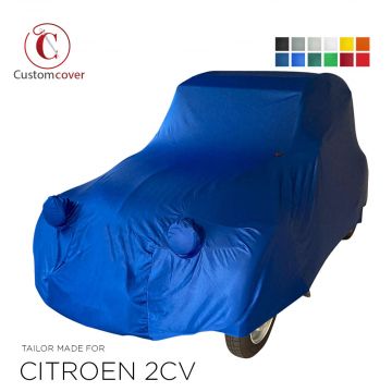 Op maat gemaakte indoor autohoes Citroen 2CV