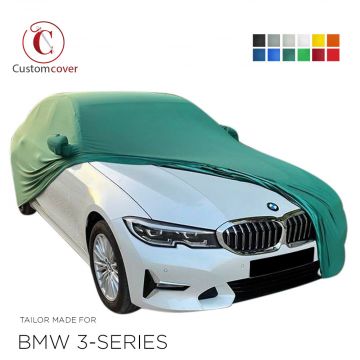 Custom tailored indoor car cover BMW 3-Series (G20/G21) with mirror pockets