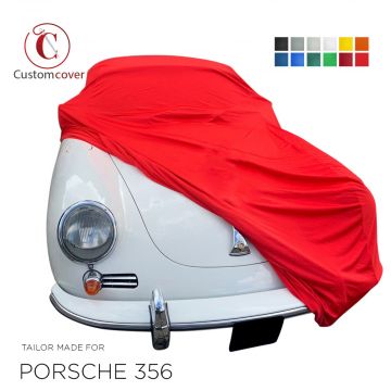Telo copriauto da interno fatto su misura Porsche 356 con tasche per gli specchietti