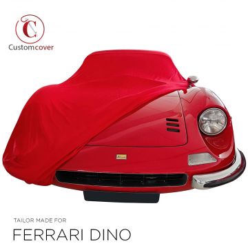Custom tailored indoor car cover Ferrari Dino
