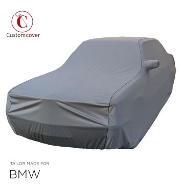 Custom tailored indoor car cover BMW X5 with mirror pockets