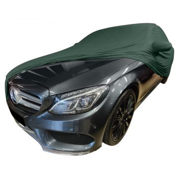 Indoor car cover Mercedes-Benz C63 AMG with mirror pockets