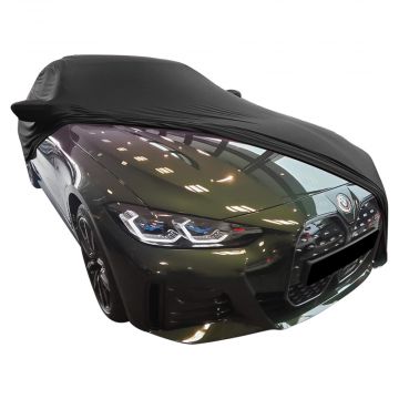Indoor car cover BMW i4 (G26) with mirror pockets