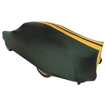 Indoor car cover Porsche 911 (964) Turbo Green with yellow striping