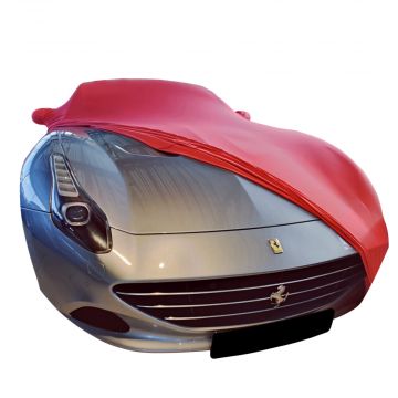 Telo copriauto da interno Ferrari California con tasche per gli specchietti