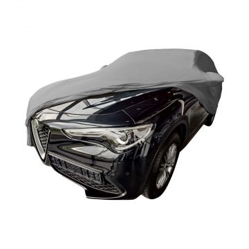 Indoor car cover Alfa Romeo Stelvio with mirror pockets