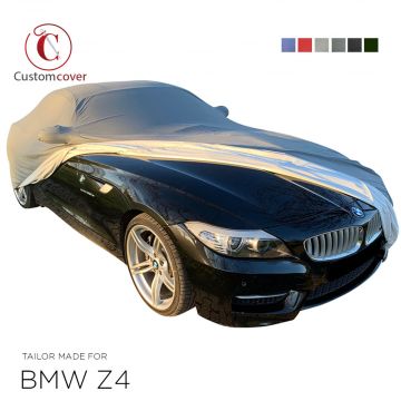 Custom tailored outdoor car cover BMW Z4 (E89) with mirror pockets