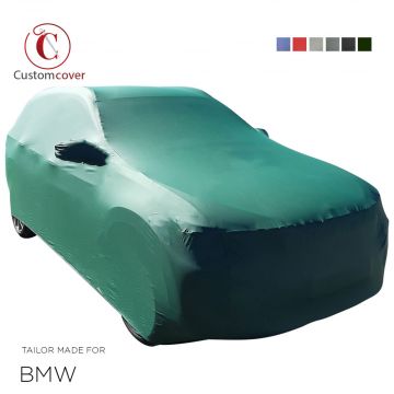 Custom tailored outdoor car cover BMW X6 with mirror pockets