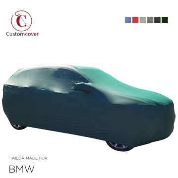 Custom tailored outdoor car cover BMW X4 with mirror pockets