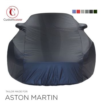 Custom tailored outdoor car cover Aston Martin V8 with mirror pockets