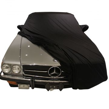 Outdoor autohoes Mercedes-Benz R107 met spiegelzakken