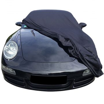 Outdoor autohoes Porsche 911 (997) Cabrio met spiegelzakken