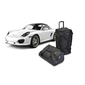 Reisetaschen-Set Porsche Cayman (987) 2004-2012 Pro.Line (2WD + 4WD. Without CD-changer or with CD-changer on top of bulkhead)