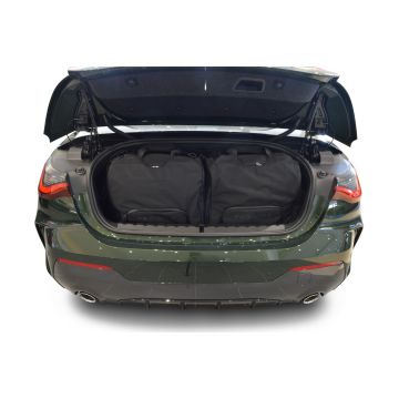 Reisetaschen-Set BMW 4 Series Cabriolet (G23) 2020-heute Pro.Line (Both with the convertible top open and closed all bags fit in the boot space)