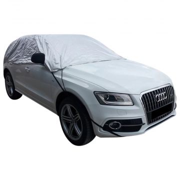 Audi Q3 (2018-corrente) Mezzo copriauto con tasche per gli specchietti