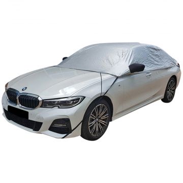 BMW 3-Series (G20) (2019-current) half size car cover with mirror pockets